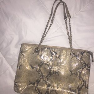 DKNY Snake print handbag